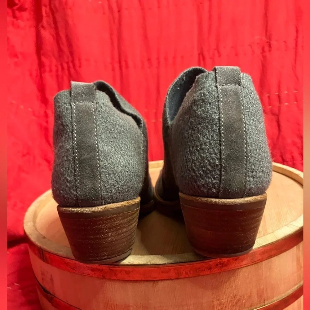 Sofft Arvada Knit Booties Women's Comfort Pull-on Stack Heel Size 7